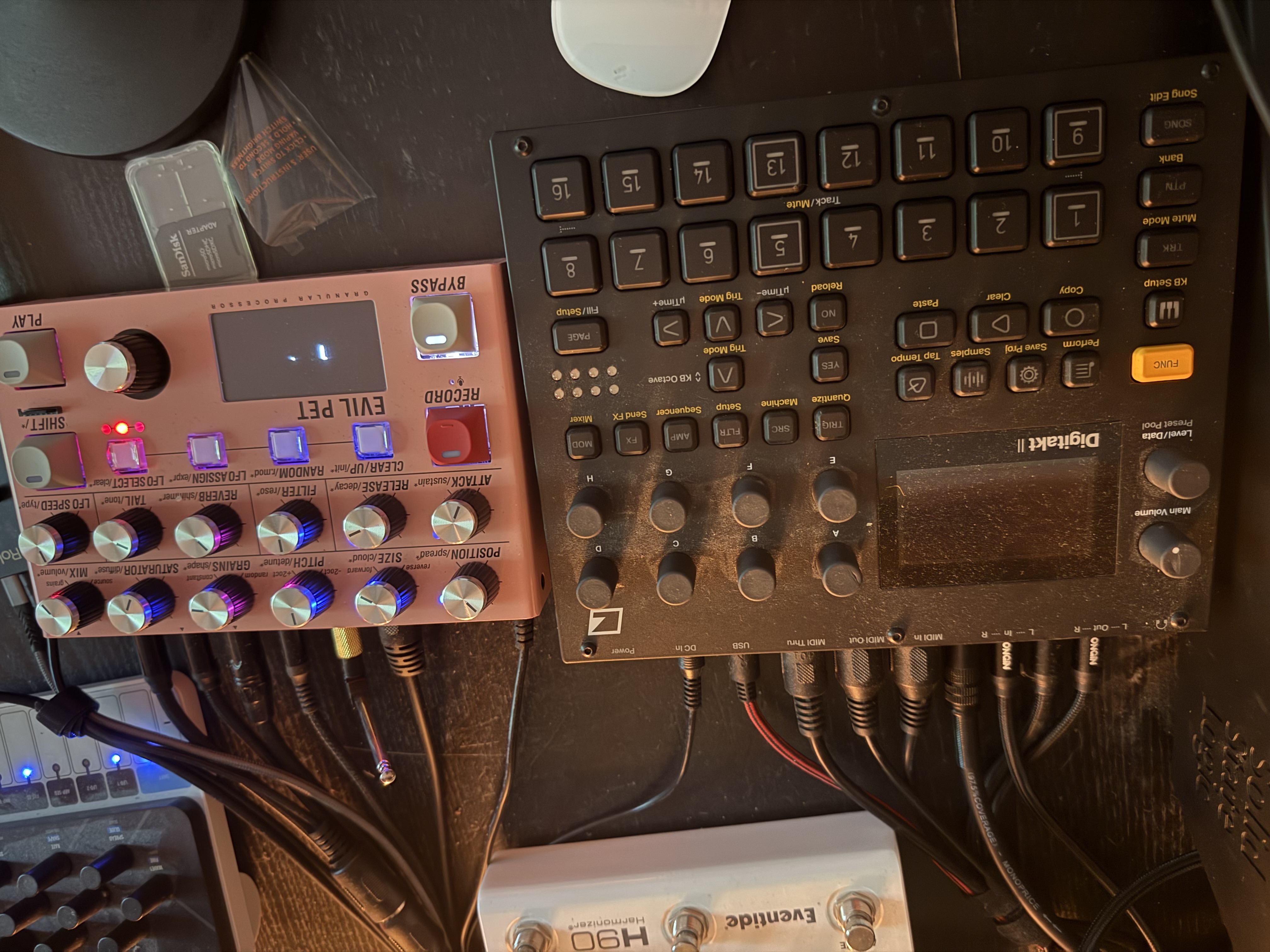 Digitakt II sampler section
